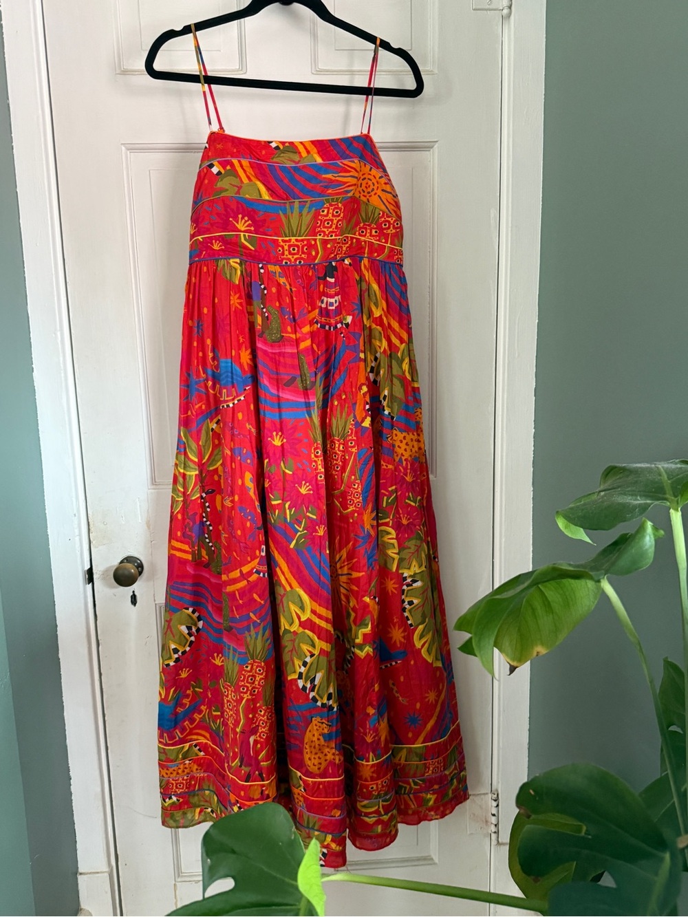 FARM Rio Red Multi-Print Maxi Dress - Picture 2 of 11
